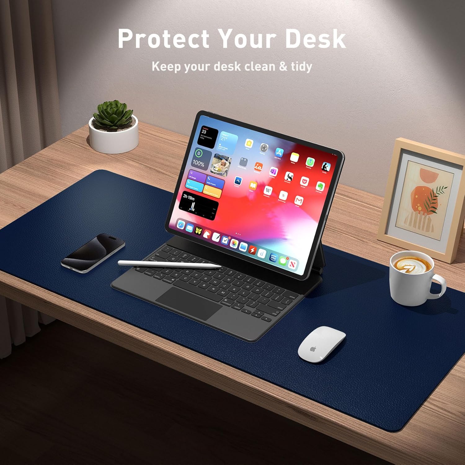 Desk Pad Protector, Office Des - Leather Desk Pad incelemesi ve fiyatı