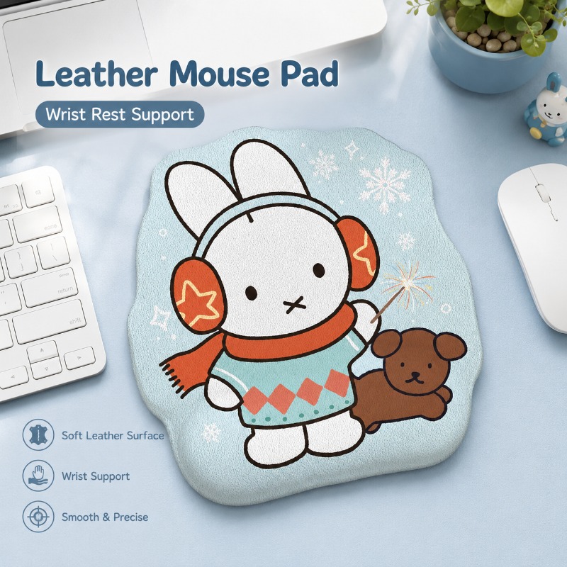 Anime Miffy Deri Mouse Pad, Bi - Leather Desk Pad incelemesi ve fiyatı
