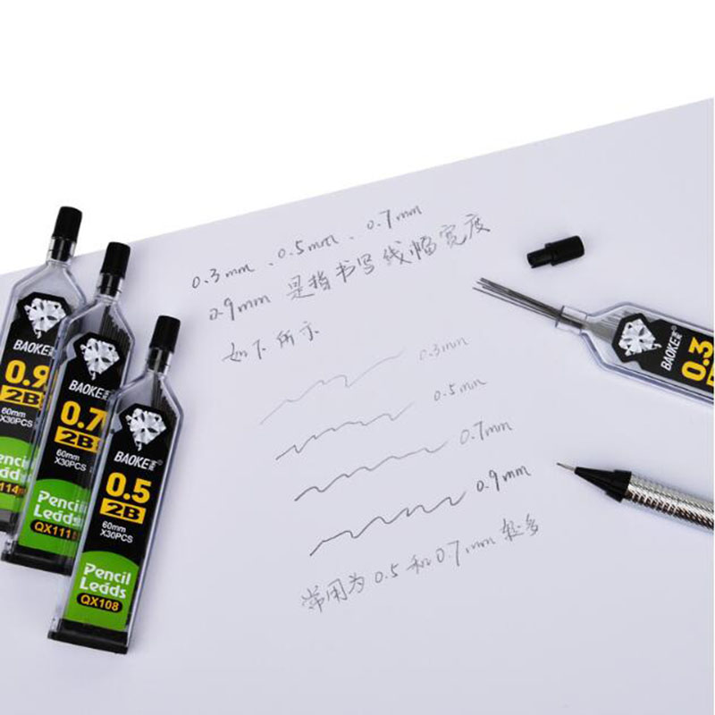30 adet/Şişe, Otomatik Kurşun  - Mechanical Pencil 0.3 incelemesi ve fiyatı