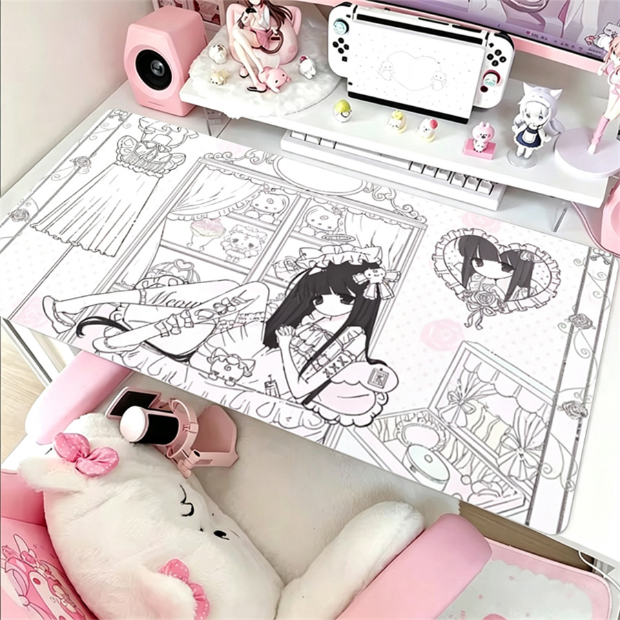 Anime Estetiği Deri Mouse Pad  - Leather Desk Pad incelemesi ve fiyatı