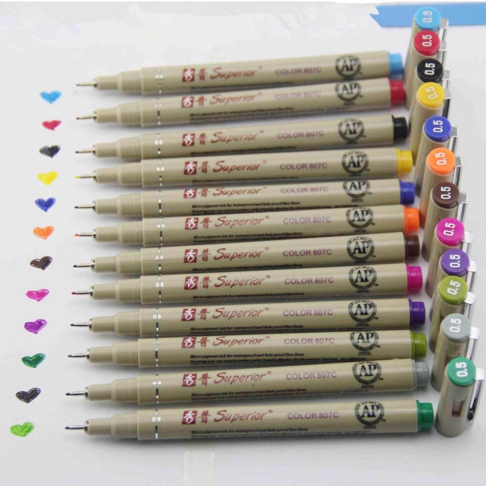 12 Renk Gözenekli Noktalı Kale - Copic Marker Sketch incelemesi ve fiyatı
