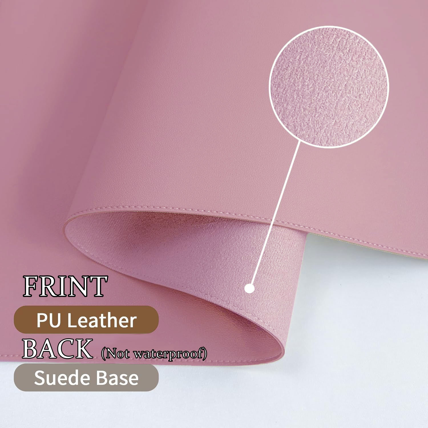 Masa Örtüsü, Çift Taraflı Ofis - Leather Desk Pad incelemesi ve fiyatı